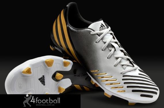 Adidas Predator Absolado "Lethal Zones" (white-gold) FG