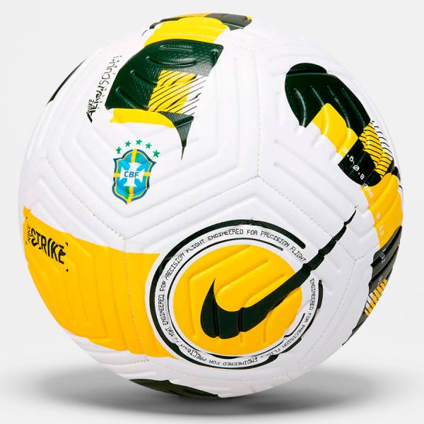Футбольний м'яч Nike Brazil 21/22 Strike DH7423-100