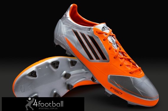Adidas - F50 adizero TRX FG (silver/orange)