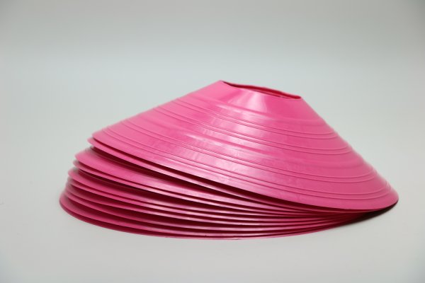 Комплект розовых конусов для тренировок 5 штук 4f-con-pink-5