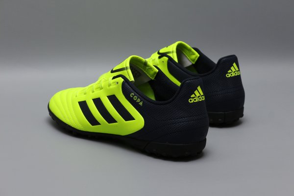 Сороконожки Adidas Copa 17.4 TF S77155 (black-lemon) S77155