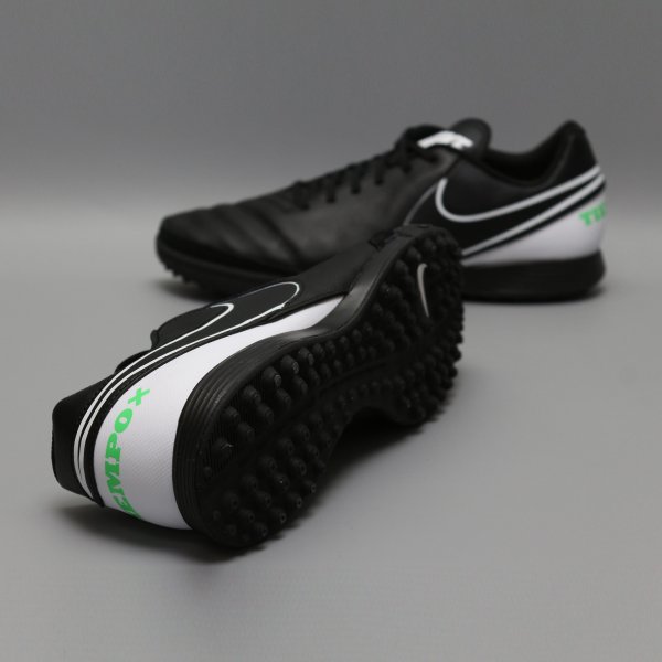 Сороконожки Nike Tiempo GENIO II TF 819216-002 black-mint 819216-002