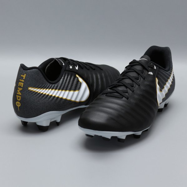 Бутсы Nike Tiempo Ligera IV FG 897744-002 black-gold 897744-002