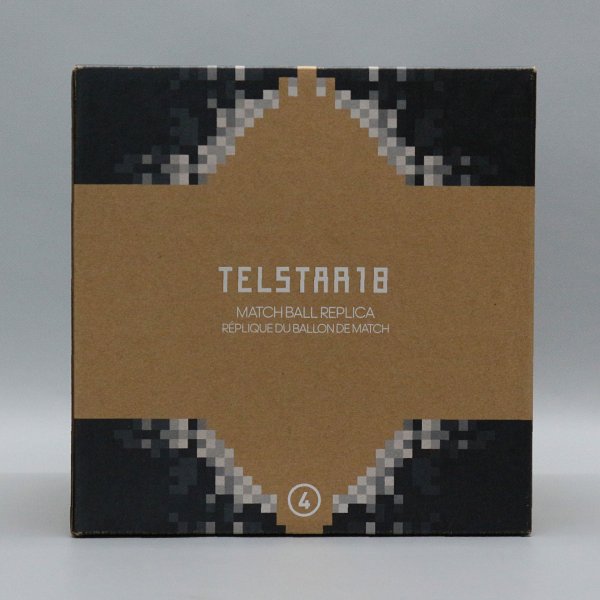 Мяч Чемпионата мира 2018 Adidas Telstar TopTrain | Подарочная коробка Размер·4 CD8506