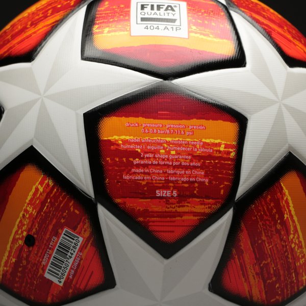 Футбольный мяч Adidas Finale Madrid 19 TopTraining | Размер-5 DN8676