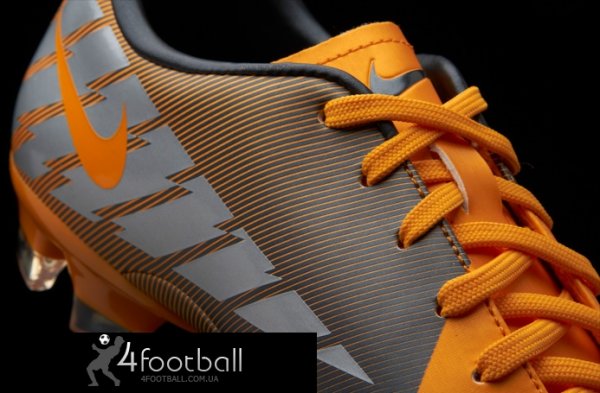 Детские Бутсы Nike Mercurial Victory II FG (Orange)
