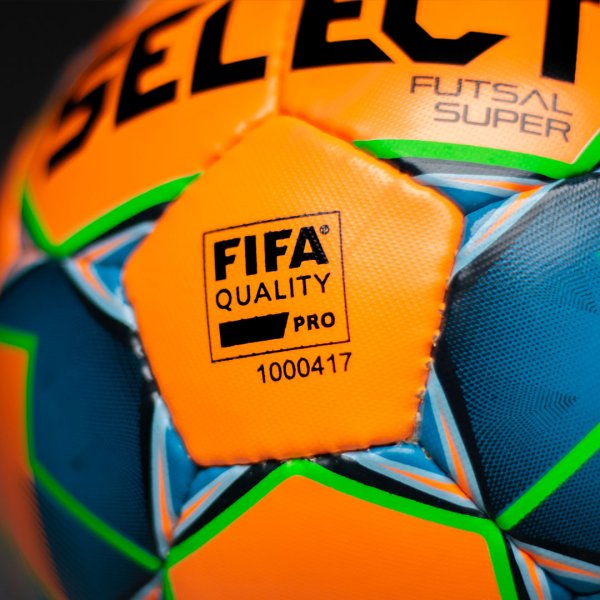 Мяч для футзала Select Futsal SUPER FIFA HI-VIS 3613446662 3613446662 #4