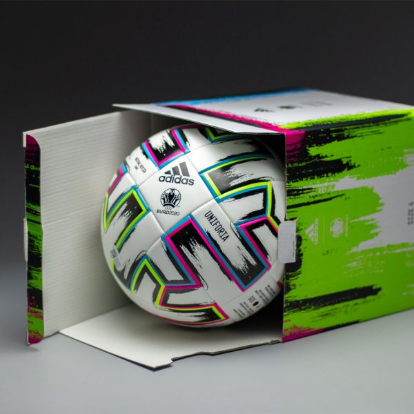 М'яч ЄВРО 2020 Adidas Uniforia LEAGUE №5 + подарункова коробка FH7376 FH7376 #2