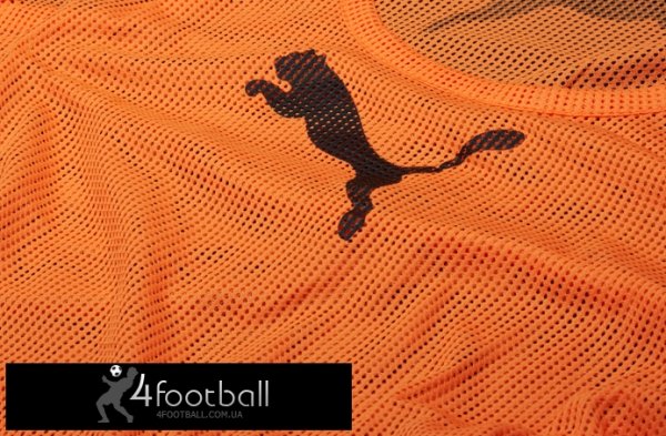 Футбольна манишка Пума (Puma) - Жовтогаряча - зображення 5