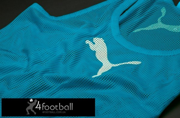 Футбольная манишка Пума (Puma) - Синяя