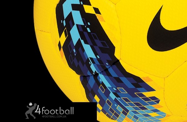 Футбольный мяч - Nike Seitiro Hi-Vis "Итальянская Серия А" (Профессиональный)