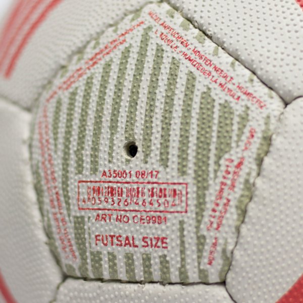 М'яч підвищеної міцності зі зниженим відскоком Adidas Tango Sala Street Skilz CE9981 CE9981 #4