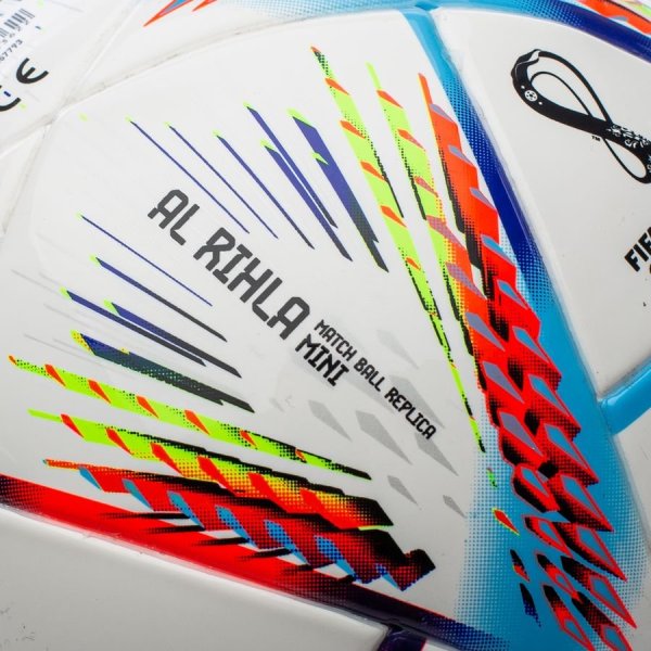 М'яч Чемпіонату Світу 2022 adidas Al Rihla MINI H57793 #4
