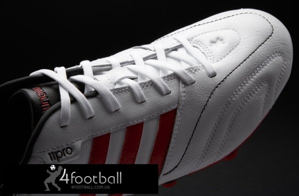 Adidas - 11Nova FG (белый-красный)