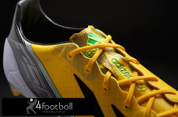 Adidas - F50 adizero TRX FG SYN (черный-желтый)
