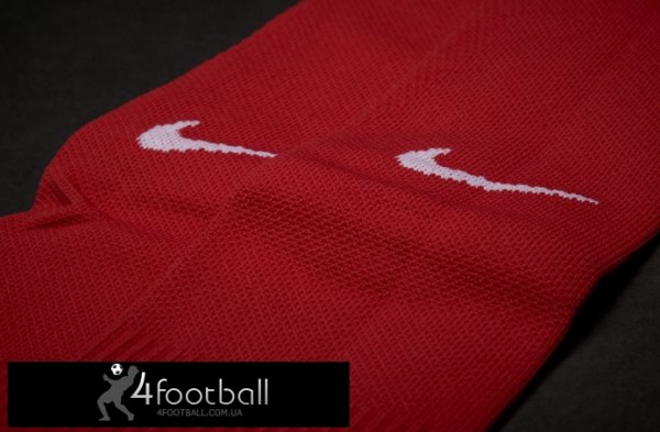 Футбольные гетры Nike Dri-Fit Compression II (Красные) 507818-657