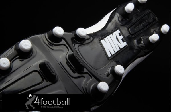 Бутси Nike Tiempo Natural Leather IV FG (білий/оранж) - зображення 4