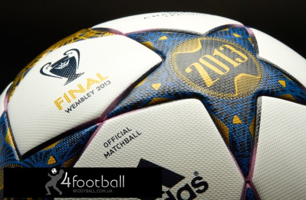 Футбольный мяч Адидас - Finale 12-13 «Wembley – Уэмбли» (Профессиональный)