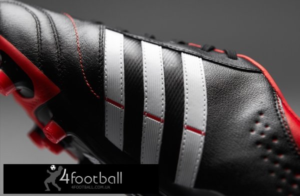 Adidas - 11Nova FG (черный-красный)
