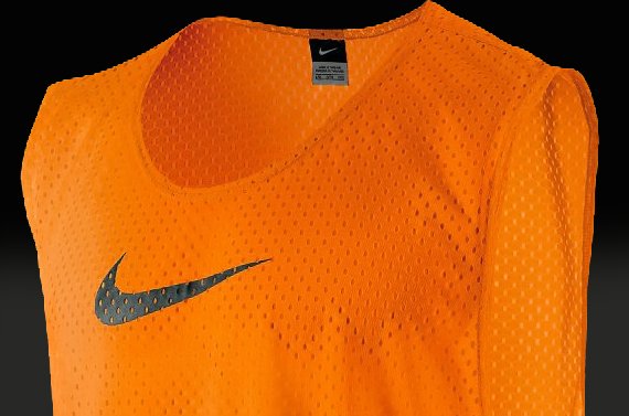 Футбольная манишка Nike - Оранжевая