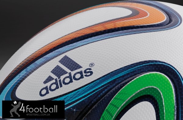 Adidas BRAZUCA - БРАЗУКА - Игровой мяч ЧМ 2014 в Бразилии