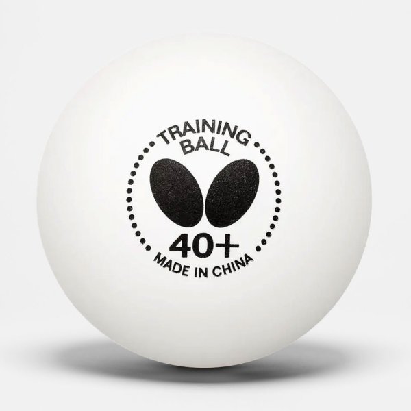 М'ячі для настільного тенісу Butterfly Training Ball 40+ 6-шт 95860