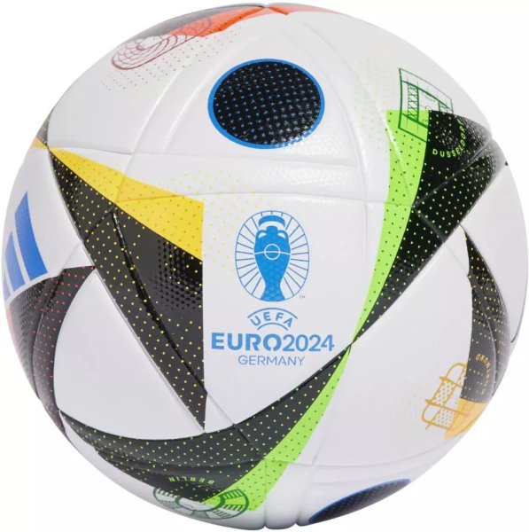 Футбольний м'яч Adidas EURO 24 Fussballliebe League IN9369 №4 Подарункова коробка