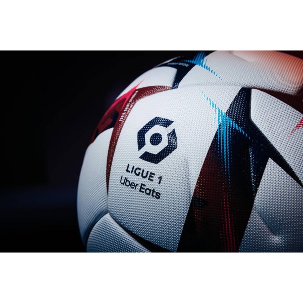 Футбольный мяч KIPSTA FOOTBALL LEAGUE 1 UBER EATS OFFICIAL MATCH BALL RETURN 2022-2023 8751485 №5