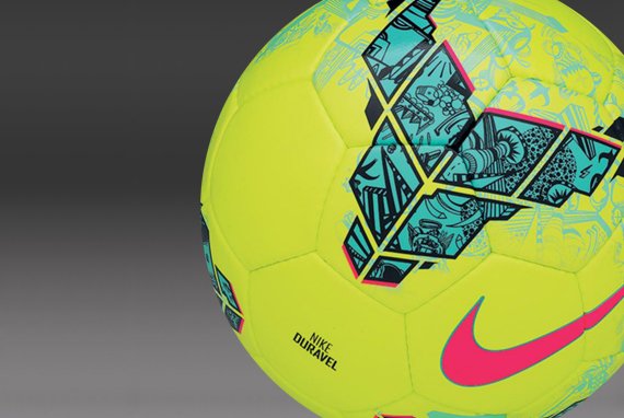 Футбольный мяч - Nike5 DURAVEL Размер-5 (для жестких покрытий)