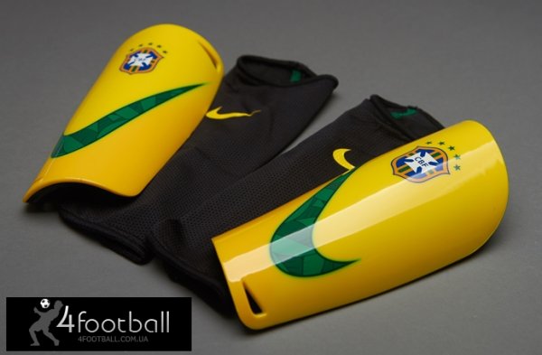 Футбольные щитки Nike Mercurial Lite Limited Edition - BRAZIL (Бразилия)