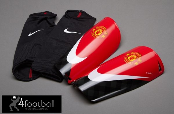 Футбольные щитки Nike Mercurial Lite Limited Edition - Manchester United (Манчестер Юнайтед)