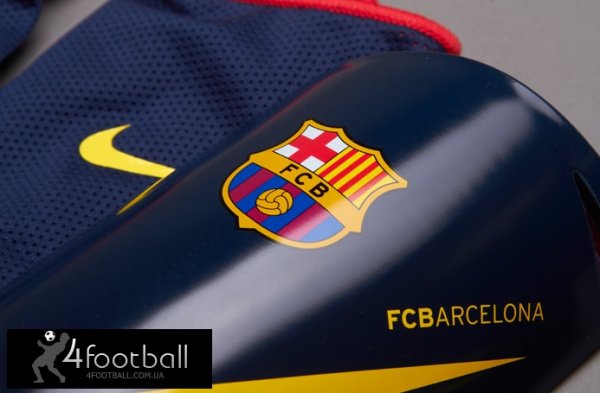 Футбольные щитки Nike Mercurial Lite Limited Edition - FC Barcelona (ФК Барселона)