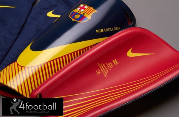 Футбольные щитки Nike Mercurial Lite Limited Edition - FC Barcelona (ФК Барселона)