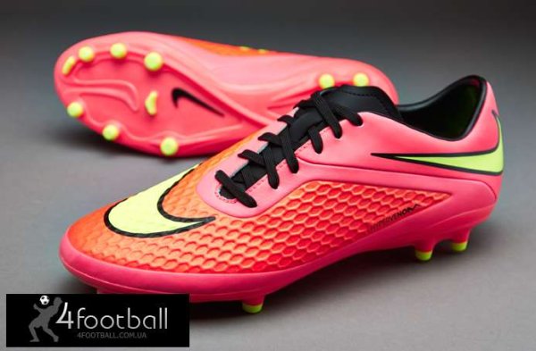 Бутсы Nike Hypervenom Phelon FG (LAVA - BRAZIL 2014) 599730-690