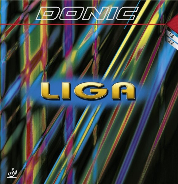 Donic Liga Червона 2.0 mm (Накладка на ракетку для настільного тенісу) - зображення 2