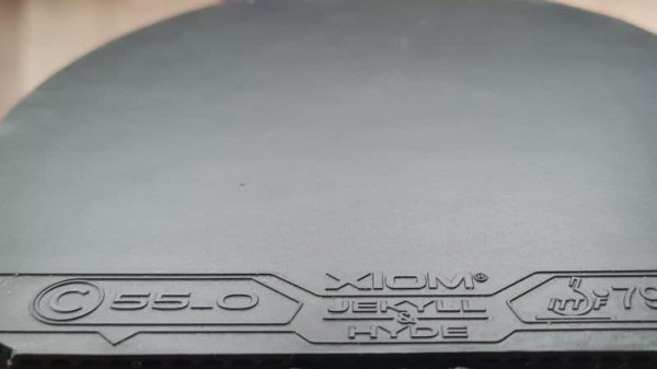 Xiom Jekyll & Hyde C55 – Red – MAX – накладка для настольного тенниса. - изображение 5