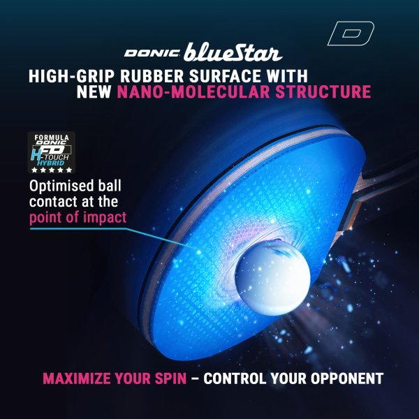 Donic BLUESTAR A1 Чорна MAX - зображення 2
