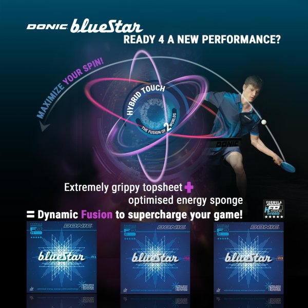 Donic BLUESTAR A1 Чорна MAX - зображення 4