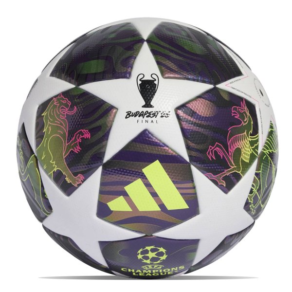 Мяч adidas Final 26 League вид спереди с эмблемой