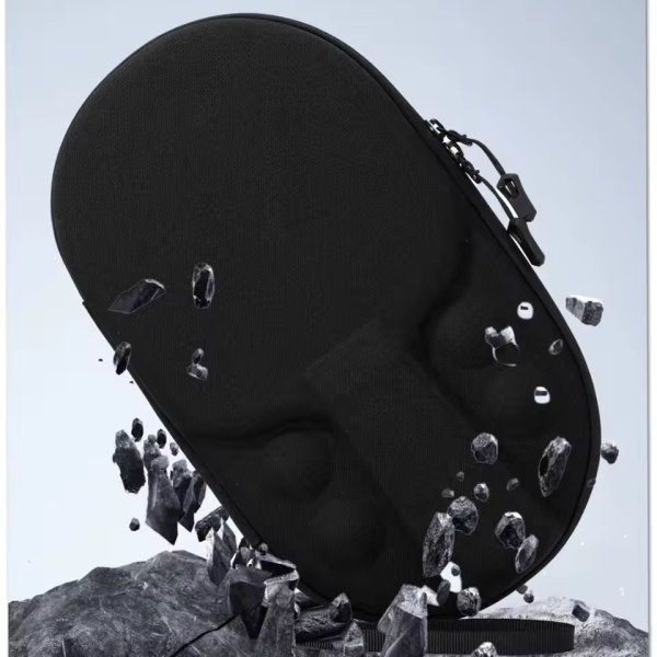 Чехол для настольного тенниса – черный жесткий кейс (на 2 ракетки + 4 мяча) - изображение 4