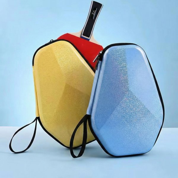 Чехол для настольного тенниса – Белый жесткий кейс (на 2 ракетки + 2 мяча) - изображение 2