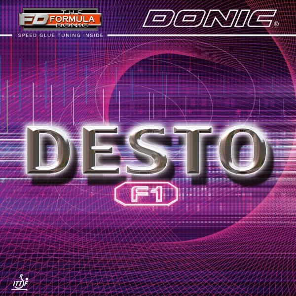 Donic Desto F1 Червона (made in Germany) - зображення 2