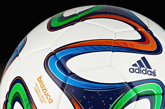 Футбольный мяч Adidas BRAZUCA - БРАЗУКА (ProTraining Размер-5 )