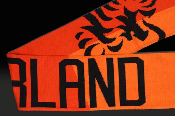 Оригинальный официальный шарф Найк национальной сборной Голандии/Нидерландов по футболу