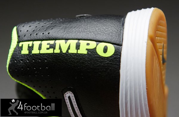 Детские футзалки Nike Tiempo GENIO Leather V IC (Stealth) 631528-017