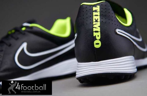 Сороконожки Nike Tiempo GENIO Leather V TF (Stealth) 631284-017