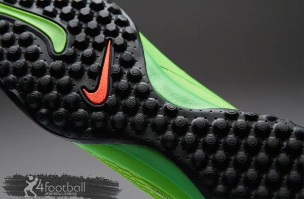 Сороконожки Nike Hypervenom Phelon TF (Lime/Лайм) 599846-303