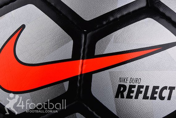 Футбольный мяч повышенной прочности - Nike Duro Reflect 2015 Размер·3 (Профессиональный)