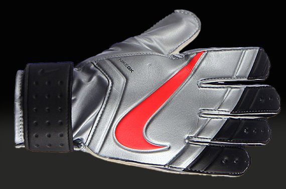 Вратарские перчатки подростковые Nike GK JR Match - Platinum - изображение 2