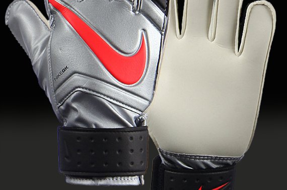 Вратарские перчатки подростковые Nike GK JR Match - Platinum